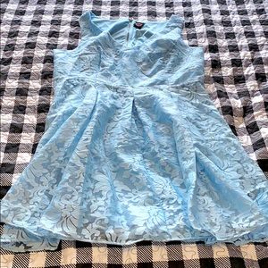 REBEL WILSON FOR TORRID JACQUARD SKATER DRESS